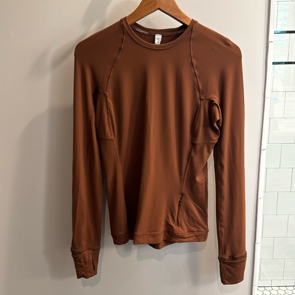 Lululemon Its Rulu Run Long Sleeve Shirt Size 6